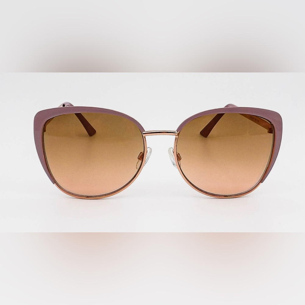 O by Oscar de la Renta Rose Gold Sunglasses